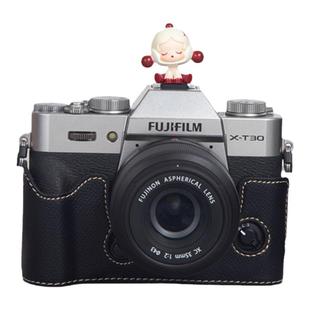 适用于富士xt50保护套相机包手绳xs20配件xt30皮套底座热靴镜头盖