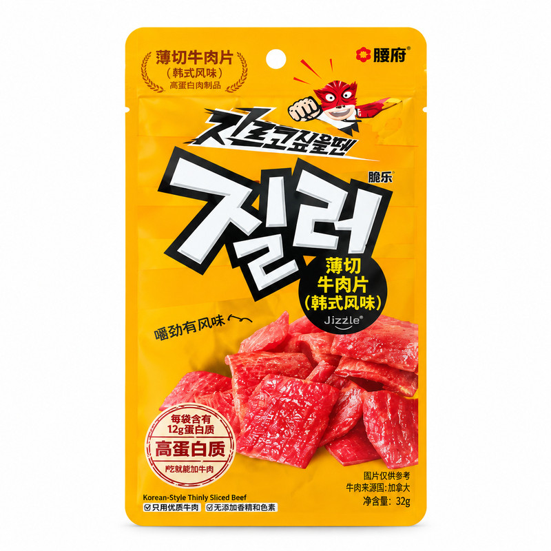 膳府韩式风味薄切牛肉片30g
