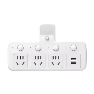 公多功能面板多孔转换器插座扩展插头家用一转二三多位带夜灯宿舍