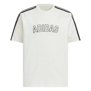 Adidas阿迪达斯2025秋季新款纯棉圆领休闲短袖男T恤KC2837 KB9135