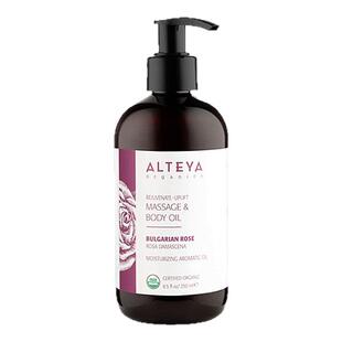 Alteya奥图玫瑰身体按摩油进口SPA涂抹舒缓滋养按摩精油全身250ml