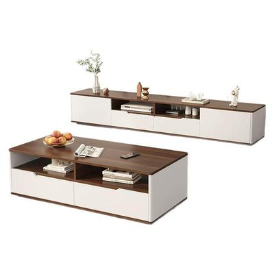 实木电视柜客厅茶几电视机柜组合