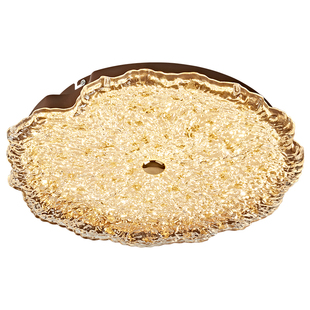 箭牌创意莲叶卧室吸顶灯2026年新款中古风轻奢护眼设计感房间灯具