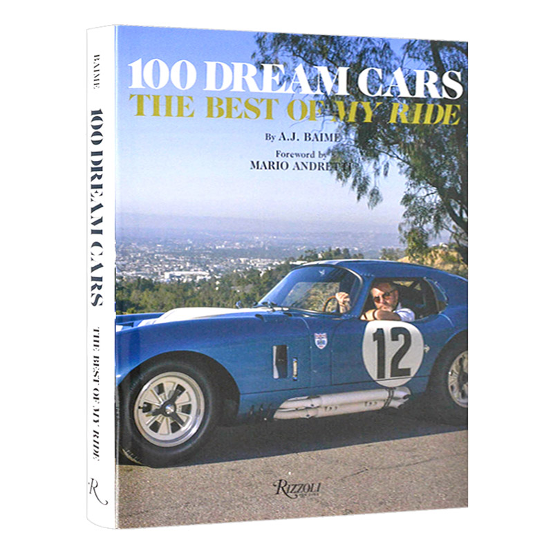 100辆梦想之车优秀座驾产品设计 100 Dream Cars 英文原版汽车外观设计参考读物 英文版进口艺术书籍