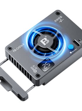 沣标相机直播散热器半导体制冷适用索尼a7m4 a7c2 zve10 zve10佳能r5 r6 r8富士x-h2尼康z50相机可外接电池