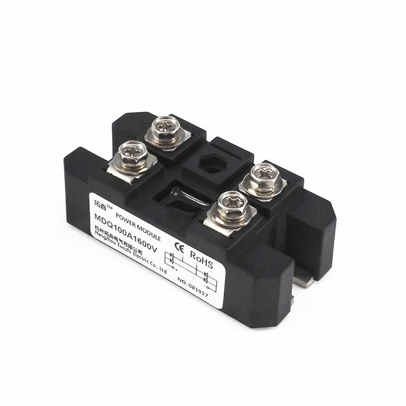 单相整流桥100A MDQ100A 12V 24V 36V 48V 60V 220V 1000V 1600V