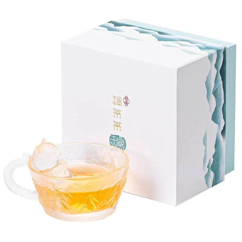 文创复古风琉璃高颜值手工品茗杯