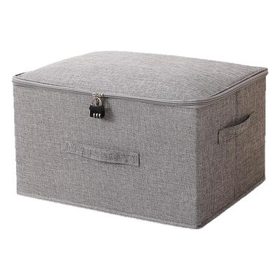 带金属锁拉链式保管箱隐私保护