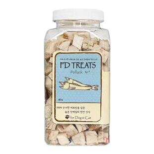 韩国FD TREATS 宠物冻干零食犬猫通用训练奖励佐餐拌饭果蔬绿贻贝