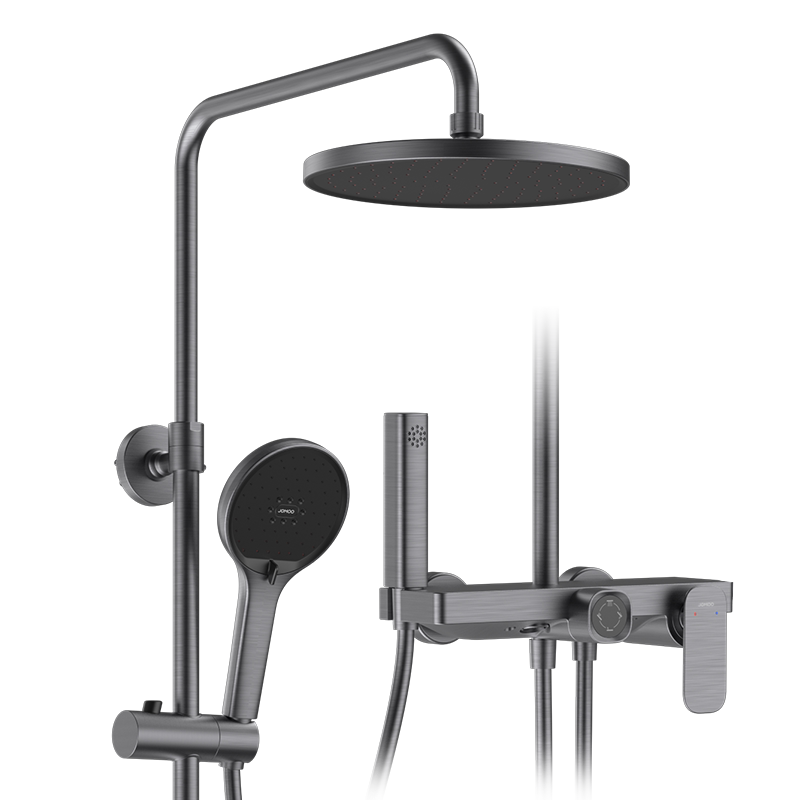 【百亿补贴】九牧自动除垢喷枪置物淋浴花洒套装卫生间洗澡花洒