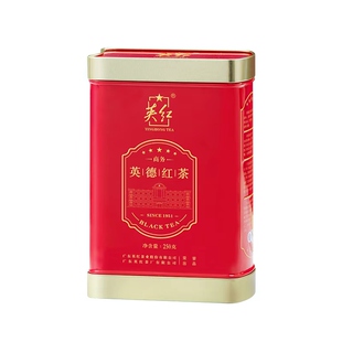 【英红牌】广东正宗英德红茶秋茶有机茶叶蜜兰香高香红茶罐装150g