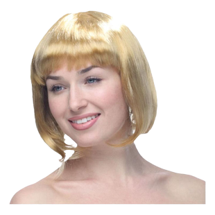 彩色波波头学生发化装舞会派对假发cosplay小苹果头饰bobo头套