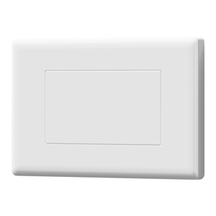 空白面板开关插座118型3三位家用装饰白板堵洞遮丑盖板遮挡盖挡板