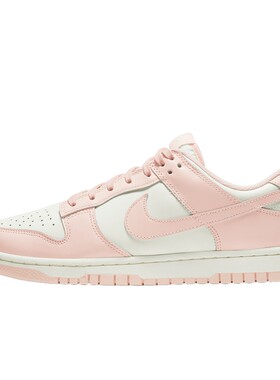 Nike耐克女鞋Dunk Low樱花粉白低帮复古板鞋休闲运动鞋DD1503-102