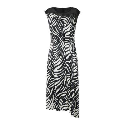 IMM尹默真丝收腰中长连衣裙