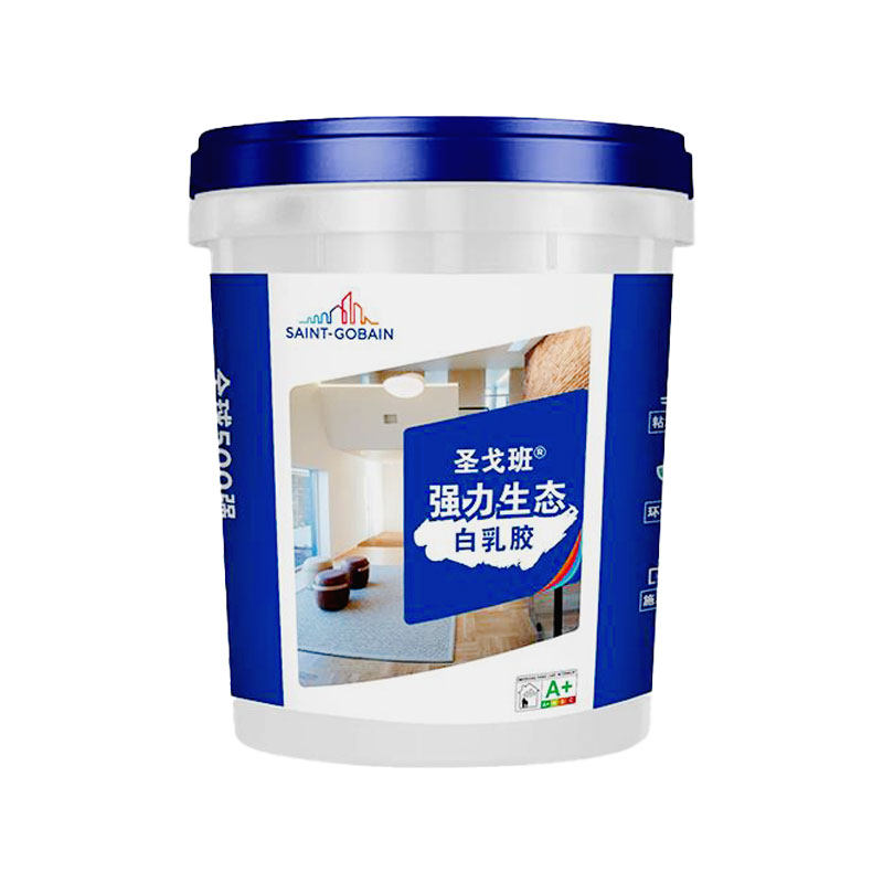 圣戈班强力生态白乳胶15KG净味环保粘接力强送刷子木工胶生态白胶