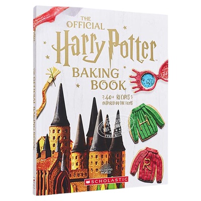 哈利波特官方烘焙食谱书菜谱电影主题烹饪书 The Official Harry Potter Baking Book 40 Recipes 英文原版 J Farrow 【中商?