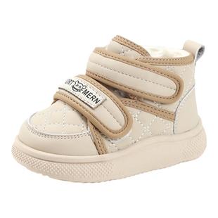 婴儿冬鞋宝宝软底学步鞋冬款1一3岁小童女宝鞋子婴幼儿棉鞋男宝鞋