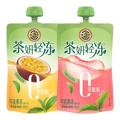 徐福记茶妍轻冻可吸果冻