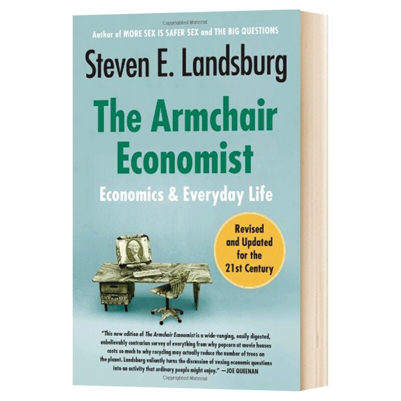 英文原版 The Armchair Economist 反常识经济学：生活中的经济游戏 英文版