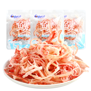 加贝鲜炭烤鱿鱼丝海鲜即食零食鱿鱼干须海味干货小吃手撕休闲小吃
