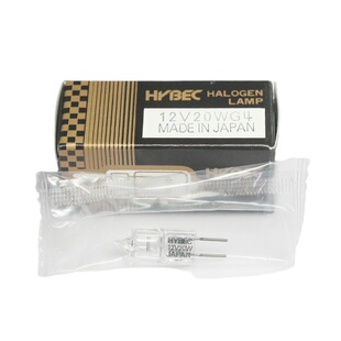 日本HYBEC生化灯珠 HBL-273 HBL-667 12V20W G4 分光光度计钨灯