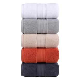 高端200g新疆长绒棉毛巾大号加厚纯棉吸水男女洗脸洗澡定制绣logo