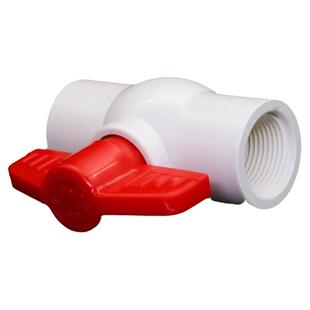 PVC球阀 阀门 开关 螺口内丝 给水管20 25 32 40 50 63 75 90 110