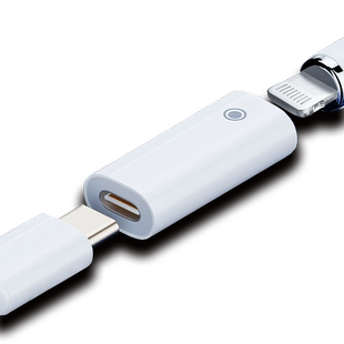 适用applepencil一二代手写笔充电转接头ipad10苹果笔一代typec充电器线转接头pencil触控笔转换器平板电容笔