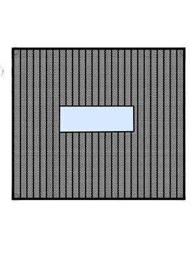 适用于本田十一代思域雅阁冠道xrv水箱防虫网前脸中网口罩防护网