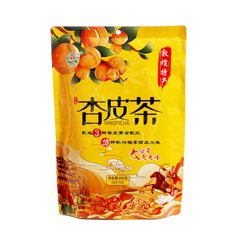 敦煌特产杏皮茶陇味工坊大包装茶