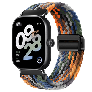 适用红米watch6表带磁吸watch5小米手环9pro表带编织8pro尼龙小米watchs4表带s1新款s2男s3运动智能手表color