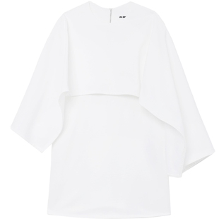 IT JIL SANDER女装纯色上衣新款时尚设计感披肩叠层上衣125J20XM