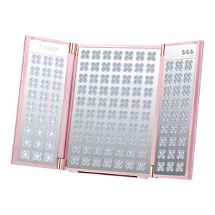 CARYA科光研粉色大排灯三折叠全身美白光疗光子嫩肤家用美容仪