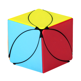 泛新枫叶魔方三叶六色三色叶子异形不规则初学幼儿园儿童益智玩具