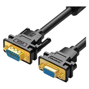 VGA延长线公对母电脑显示器台式主机连接线投影仪15针对15孔