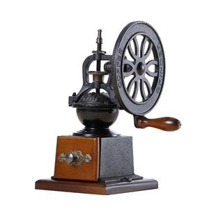 koonan手磨咖啡机手磨咖啡研磨机复古手摇磨豆机咖啡碾磨器碳钢