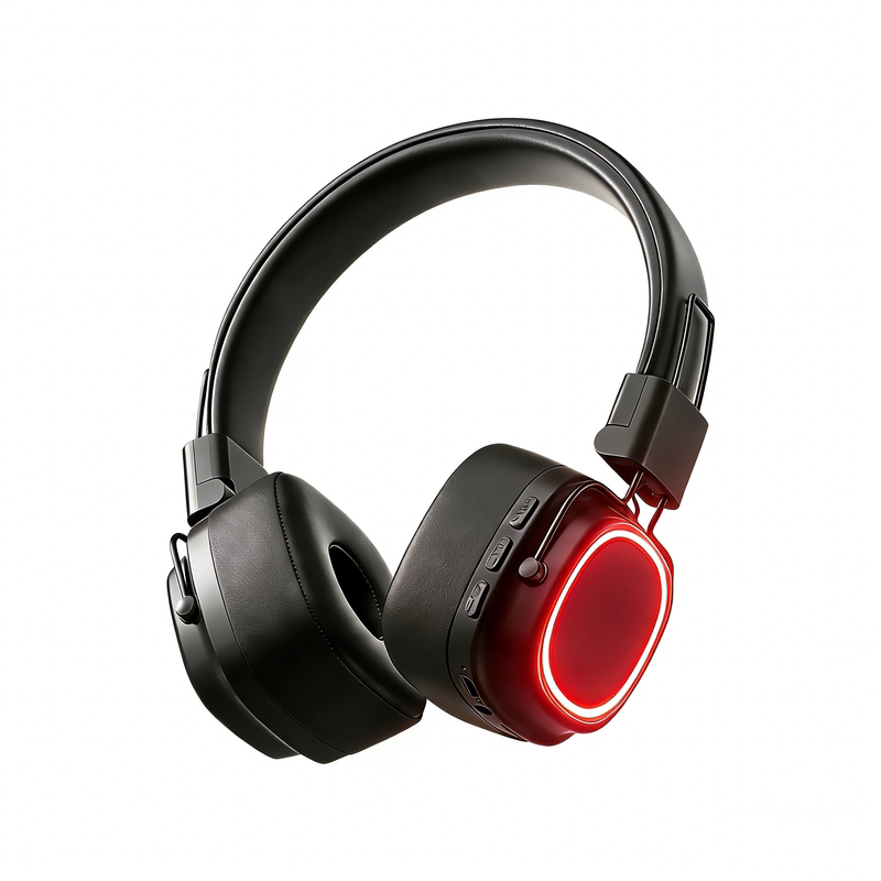 2026新HiFi静音迪斯科发光耳机适用于酒吧派对一拖多带发射器