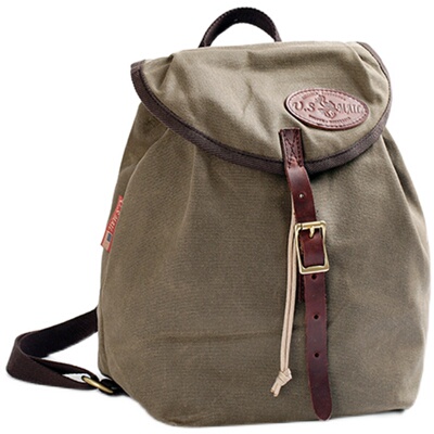 油蜡帆布复古女防水双肩包