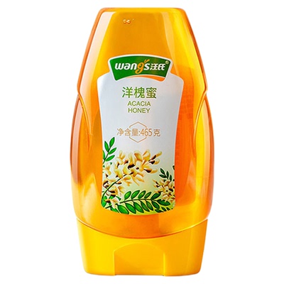 汪氏纯蜂蜜野生产自秦岭产区洋槐蜜纯蜂蜜便携0脂孕妇儿童适用