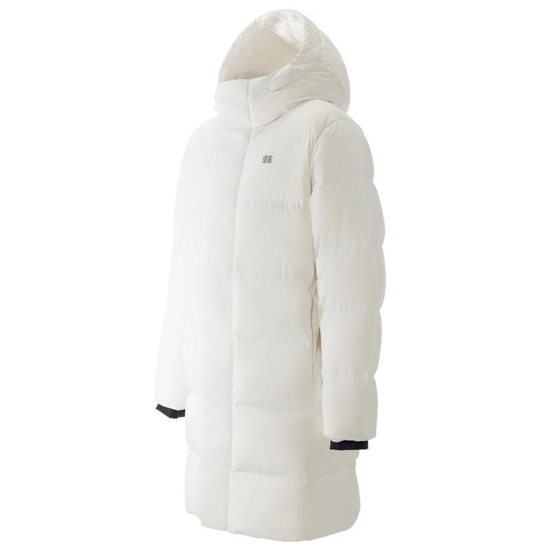 KOLON SPORT可隆羽绒衣防泼水男女面包服中长款连帽鹅绒羽绒服