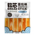 每食主义软芯面包棒260g独立包装注心松软牛奶面包早餐代餐包邮