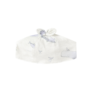 babylove婴儿囟门帽夏季款新生儿纯棉胎帽宝宝初生帽子不过鲸落