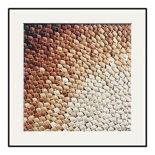 现代简约高级感方形装饰画餐厅玄关过道抽象艺术挂画意式轻奢壁画