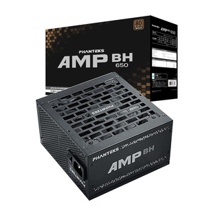 追风者AMP BH 650 750 850W 铜牌直出蟒纹线ATX3.1台式机电脑电源