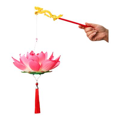 鼎承手提发光元宵灯会莲花荷花灯