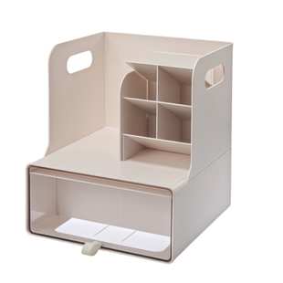 labubu公仔展示盒透明桌面收纳可爱摆件盲盒拉布布坐坐派对展示柜