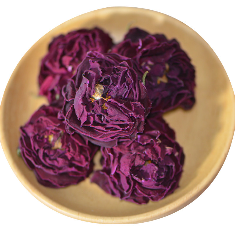 云南大理滇红重瓣玫瑰花冠茶大朵整朵无硫干玫瑰泡水养生花草茶