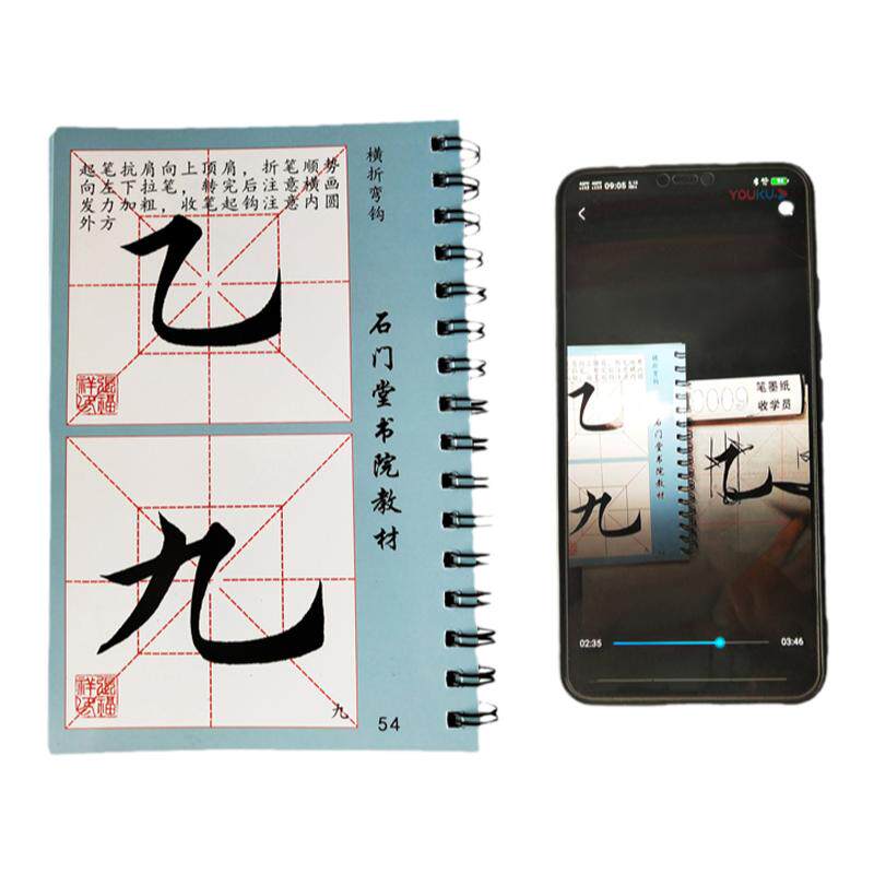 字帖楷书间架结构偏旁部首