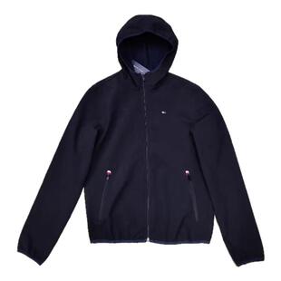TOMMY HILFIGER汤米希尔费格男士休闲夹克 男装外套连帽纯色上衣